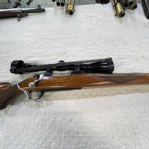 439 - Ruger, M77 Mark 2 .22 bolt action rifle, with Burris telescopic sight, serial no. 780-45898 (section... 