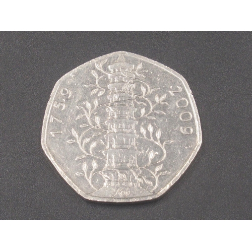 169 - Circulated Kew Gardens 50p