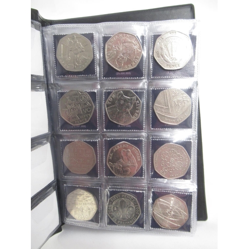 171 - 4 UK Coin Hunt folders cont. 50ps 10ps & £2s, The Beatrix Potter 50p Coin Collector Album (filled) &... 