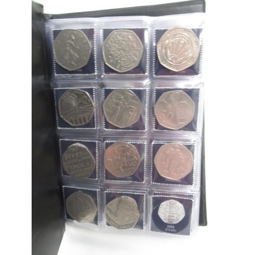 171 - 4 UK Coin Hunt folders cont. 50ps 10ps & £2s, The Beatrix Potter 50p Coin Collector Album (filled) &... 