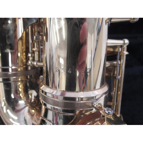 188 - Jupiter 500 Series Saxophone, serial no.254187 in fitted travel case, with Yamaha 4C mouthpiece