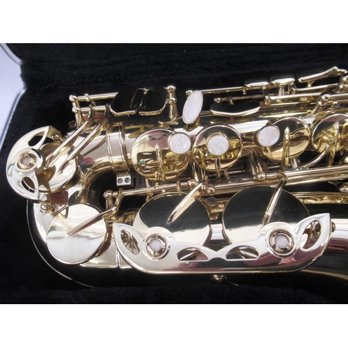 193 - Odyssey Saxophone, serial no. 02801309 in fitted Odyssey case