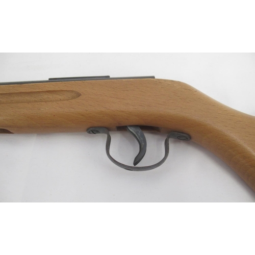 310 - Milbro G23 .177 break lever air rifle with a tin of pellets