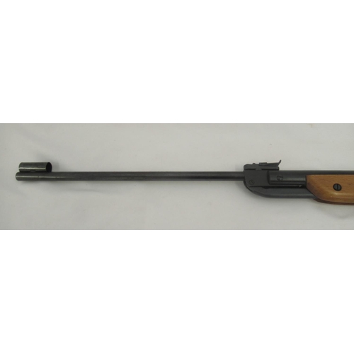 310 - Milbro G23 .177 break lever air rifle with a tin of pellets