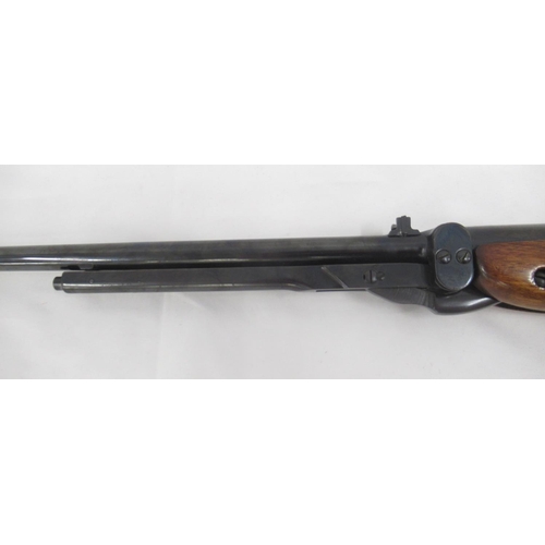 313 - Webley & Scott The Webley Mark 3 .22 caliber under lever air rifle