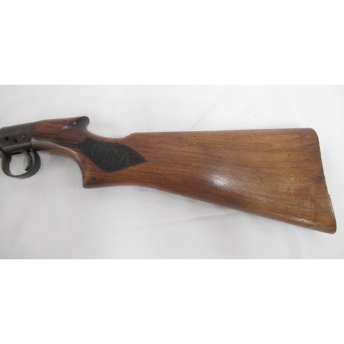 314 - BSA Standard No.2 .22 under lever Air Rifle, serial S50103,