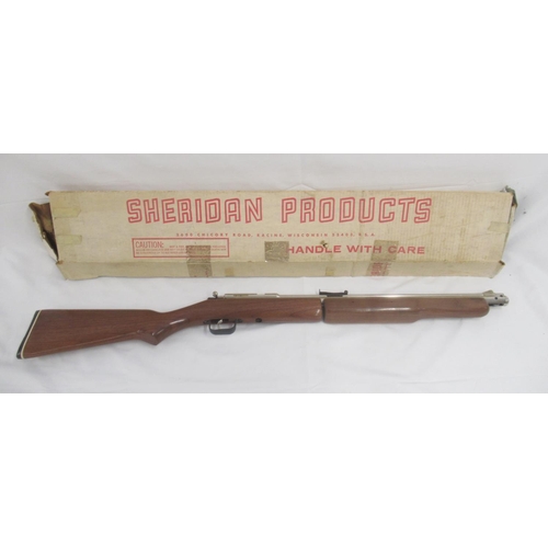 Sheridan 'Silver Streak' C9 Series air rifle .20 cal., under lever pump ...