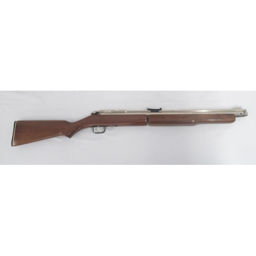 315 - Sheridan 'Silver Streak' C9 Series air rifle .20 cal., under lever pump bolt action air rifle, seria... 