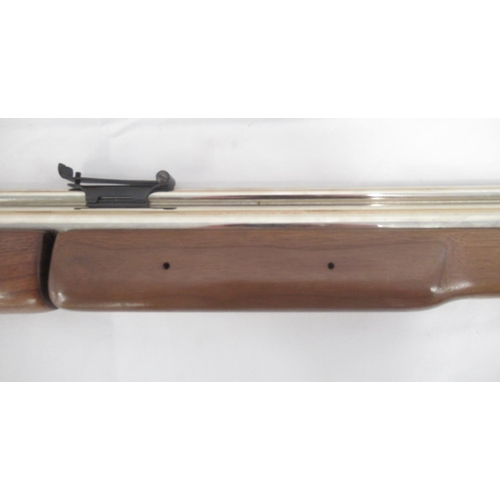 315 - Sheridan 'Silver Streak' C9 Series air rifle .20 cal., under lever pump bolt action air rifle, seria... 