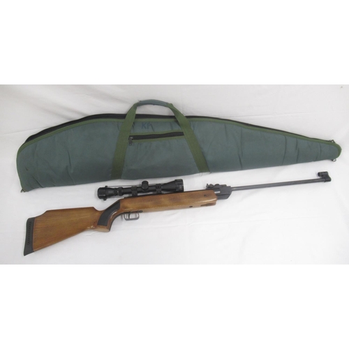 318 - 'Original' Super Mod. 35 .22 Cal. break barrel air rifle with fitted 3-9x40 scope, serial no.149513,... 