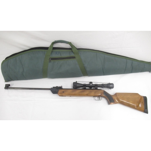 318 - 'Original' Super Mod. 35 .22 Cal. break barrel air rifle with fitted 3-9x40 scope, serial no.149513,... 