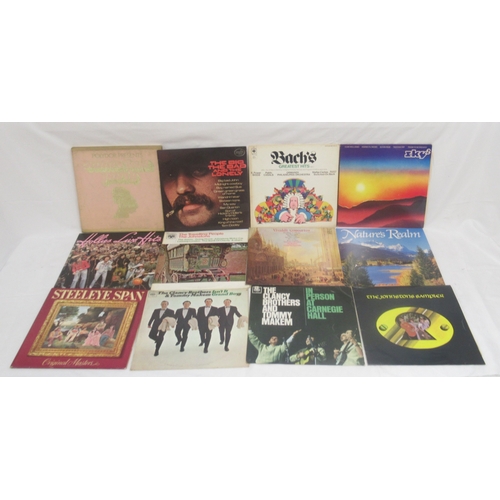 195 - Large collection of assorted vinyl LPs to inc. Creedence Clearwater Revival, Fleetwood Mac, Don Will... 