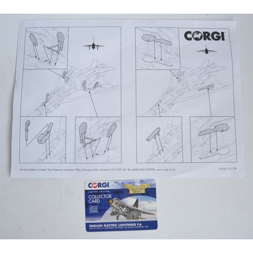 125 - Corgi Aviation Archive AA28402 1/48 scale limited edition English Electric Lightning F.6, XS927/N 74... 