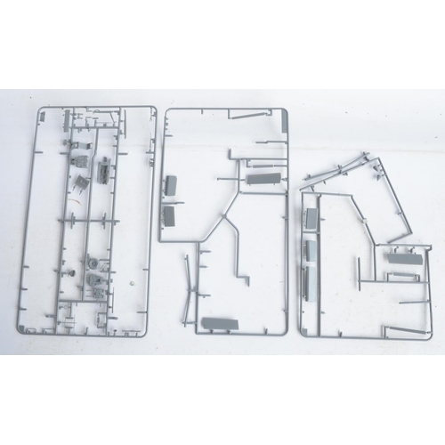 130 - Collection of WWII Luftwaffe themed plastic aircraft model kits to include 1/4 scale 14001 and 14002... 