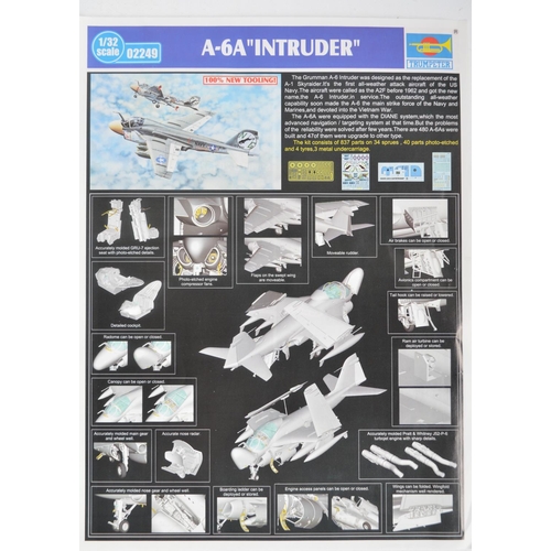 131 - WITHDRAWN Trumpeter 02249 1/32 scale Grumman A-6A Intruder plastic model kit, complete and unstarted... 