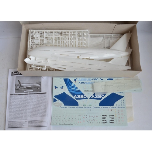 134 - Collection of plastic and resin 1/144 scale model airliners to include an F-RSIN plastic Trident 3B ... 