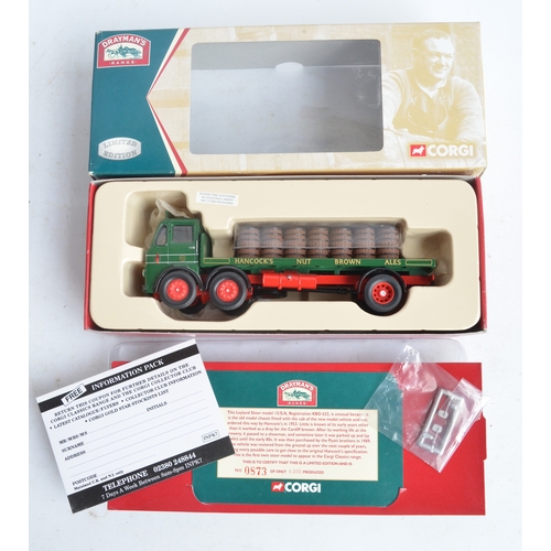 39 - Four boxed 1/50 scale limited edition diecast truck models/model sets from Corgi to include CC12911 ... 