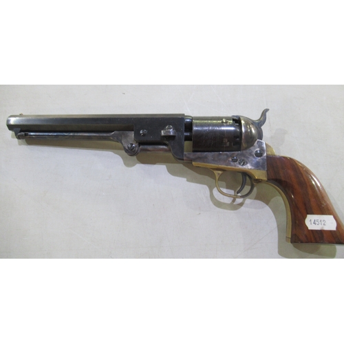 400 - Uberti .36 black powder muzzle loading revolver, serial no. 94631 (Section 1 Certificate Required)