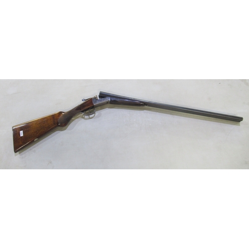 347 - AYA 16B side-by-side shotgun, double trigger, ejector, barrel length 28