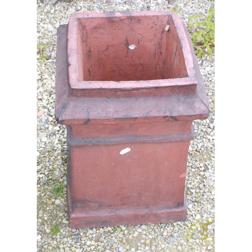 136 - Terracotta Chimney Pot, H19cm