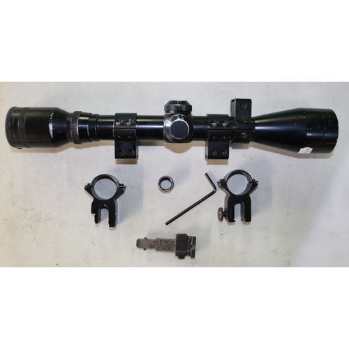 299 - TASCO rife scope 4x40, with mounts.