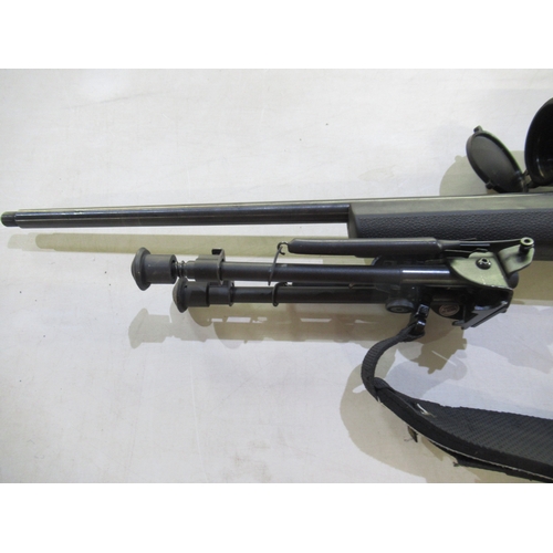 447 - Howa model 1500 .243 calibre bolt action rifle. With Nikko Sterling scope and Allen shoulder strap. ... 