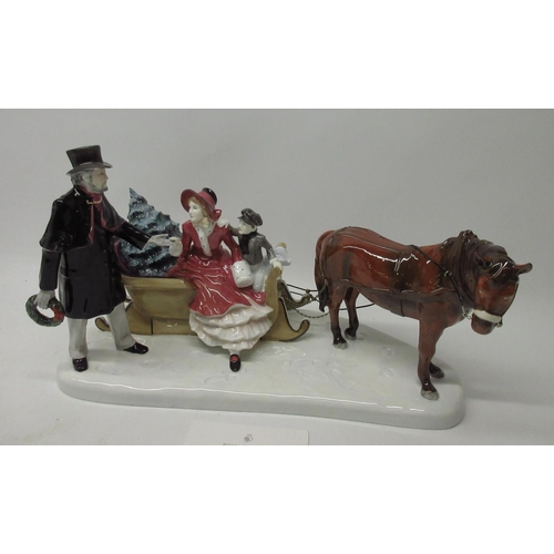 133 - Royal Doulton 'Glad Tidings', HN5130, limited edition 25/250, boxed with certificate