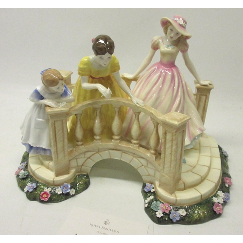 134 - Royal Doulton 'An Afternoon Stroll', HN 4957, limited edition133/150, boxed with certificate