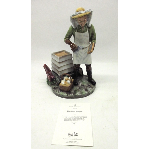 137 - Royal Doulton 'The Beekeeper', HN5197, limited edition 169/200, boxed with certificate