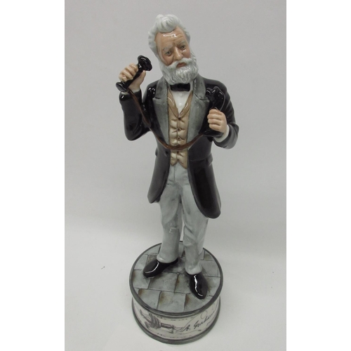 142 - Royal Doulton Prestige Pioneers Collection figure, Alexander Graham Bell HN5052, limited edition 119... 