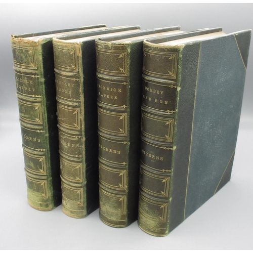 586 - Edwina Currie collection - DICKENS, Charles. Undated, London: Chapman and Hall. A set of four early ... 