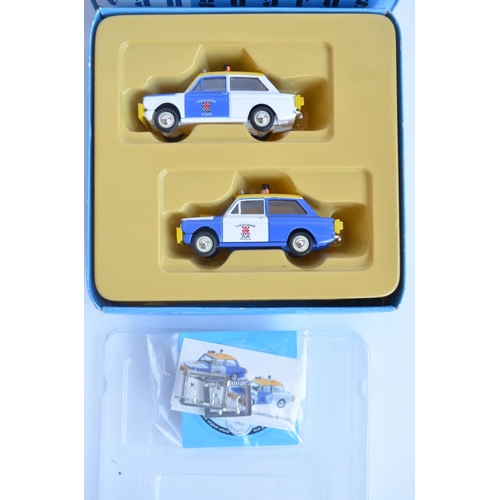 293 - Collection of Lledo 1/43 scale diecast Vanguards model Police cars, mostly limited editions to inclu... 