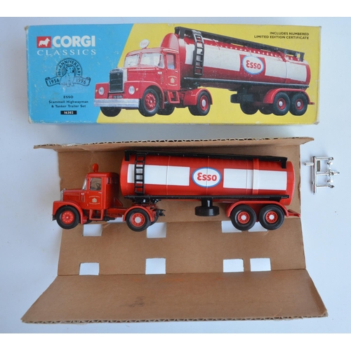 294 - Collection of 1/50 scale limited edition diecast truck, bus and commercial vehicle models from Corgi... 