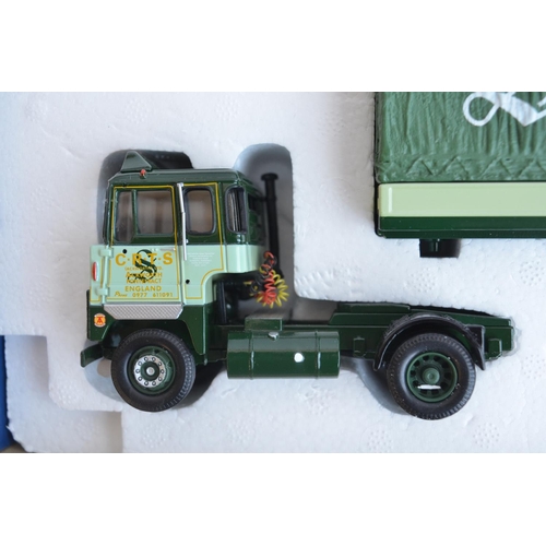 294 - Collection of 1/50 scale limited edition diecast truck, bus and commercial vehicle models from Corgi... 