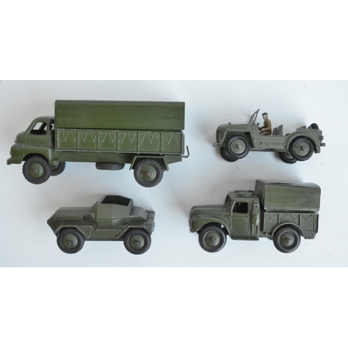  Collection of vintage diecast Dinky Supertoy model vehicles, 3 boxed to include 982 Pullmore Car Tra... 