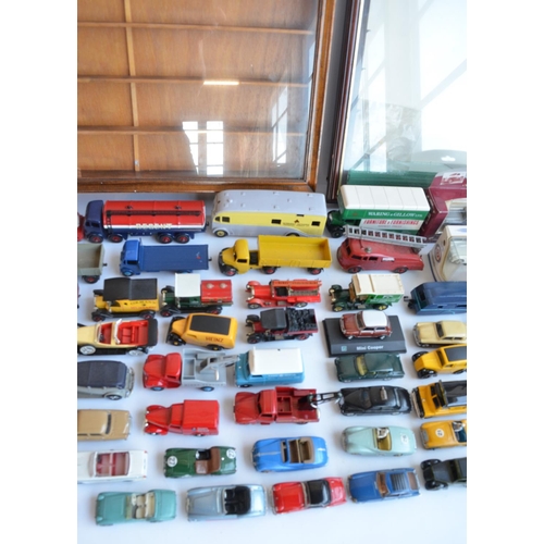 296 - Collection of mostly unboxed diecast model vehicles from Dinky, Lledo, Corgi, Matchbox, Rio etc incl... 