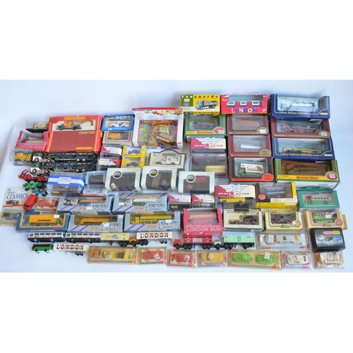 297 - Collection of diecast vehicle models, various scales and manufacturers (many 1/76 scale OO/HO gauge)... 