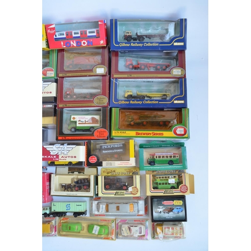 297 - Collection of diecast vehicle models, various scales and manufacturers (many 1/76 scale OO/HO gauge)... 