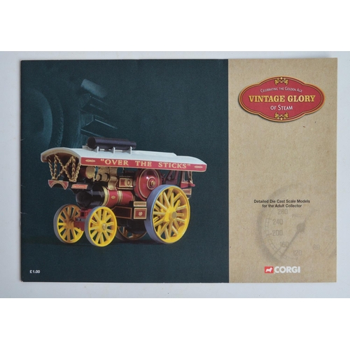 305 - Collection of four as new 1/50 scale diecast 'Vintage Glory Of Steam' range of showman's tractors an... 