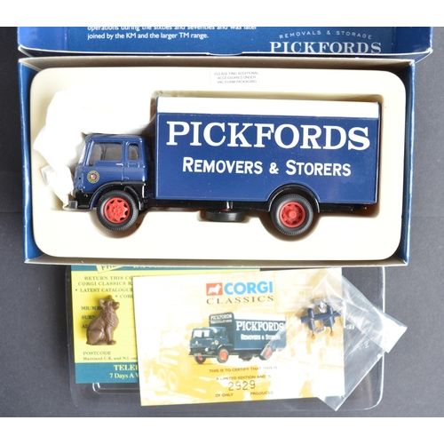 306 - Collection of seven 1/50 scale diecast Pickford's themed model vehicles from Corgi, most limited edi... 