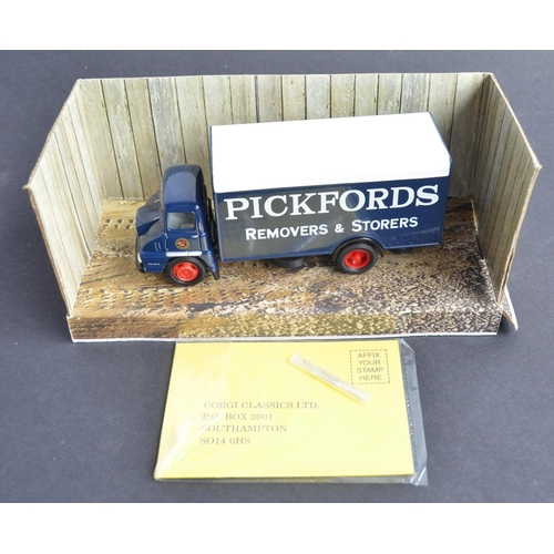 306 - Collection of seven 1/50 scale diecast Pickford's themed model vehicles from Corgi, most limited edi... 