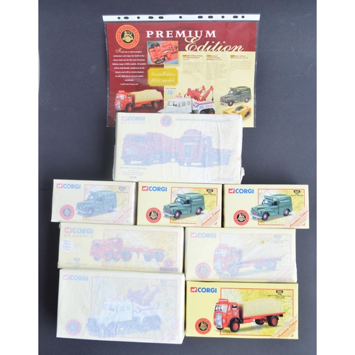 308 - Eight 1/50 scale Premium Edition 'British Road Services' limited edition diecast model vehicles from... 