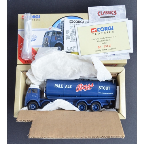 310 - Seven mint and boxed 1/50 scale Brewery themed diecast truck models from Corgi to include Brewery Co... 