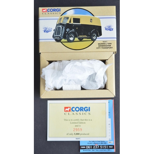 316 - Eight mostly 1/50 scale diecast model commercial vehicles and vehicle sets from Corgi to include a 1... 