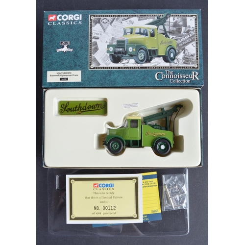 317 - Nine boxed diecast vehicle models, mostly commercial trucks from Corgi to include a 1/43 scale 96895... 