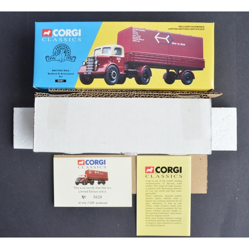 317 - Nine boxed diecast vehicle models, mostly commercial trucks from Corgi to include a 1/43 scale 96895... 