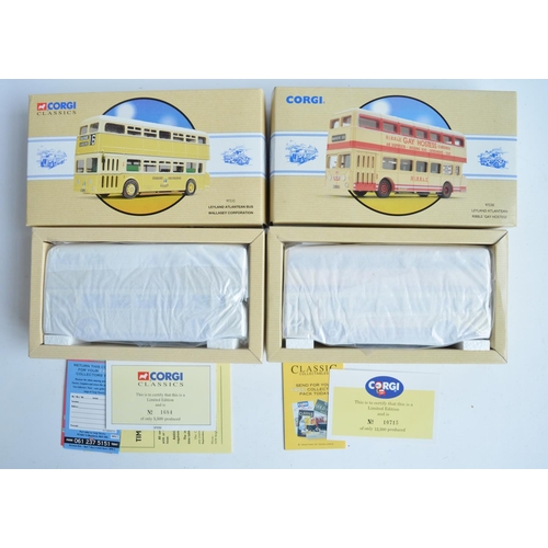 322 - Thirteen 1/50 scale diecast bus models from Corgi including 5 unopened/factory tissue wrapped exampl... 