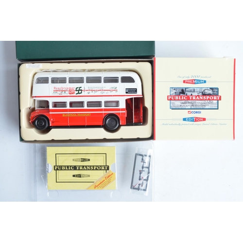 322 - Thirteen 1/50 scale diecast bus models from Corgi including 5 unopened/factory tissue wrapped exampl... 