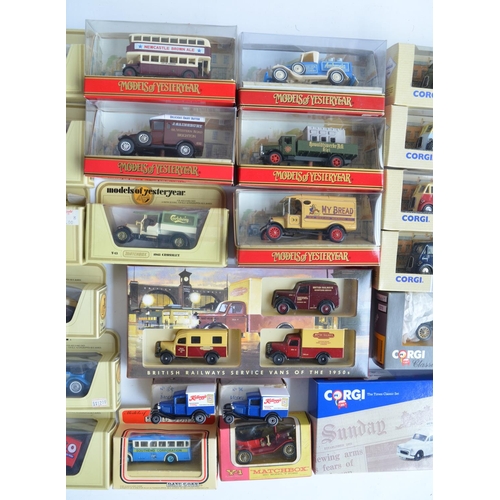 325 - Collection of diecast model vehicles from Corgi (including 4x limited edition Comic Classics example... 