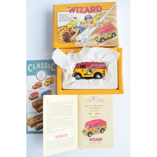 325 - Collection of diecast model vehicles from Corgi (including 4x limited edition Comic Classics example... 